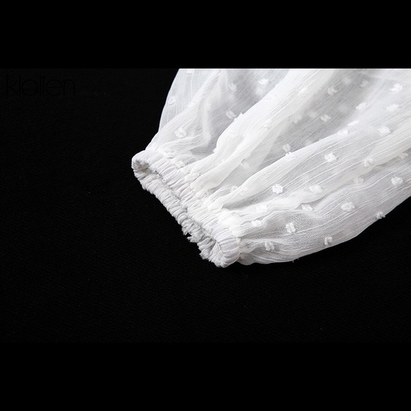 Ruffle Crop Blouse - Picture 7 of 9